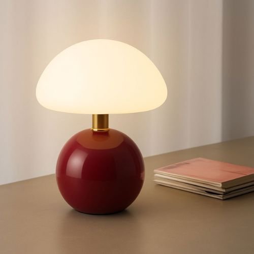Luminária Abajur de Mesa Cogumelo - Decors