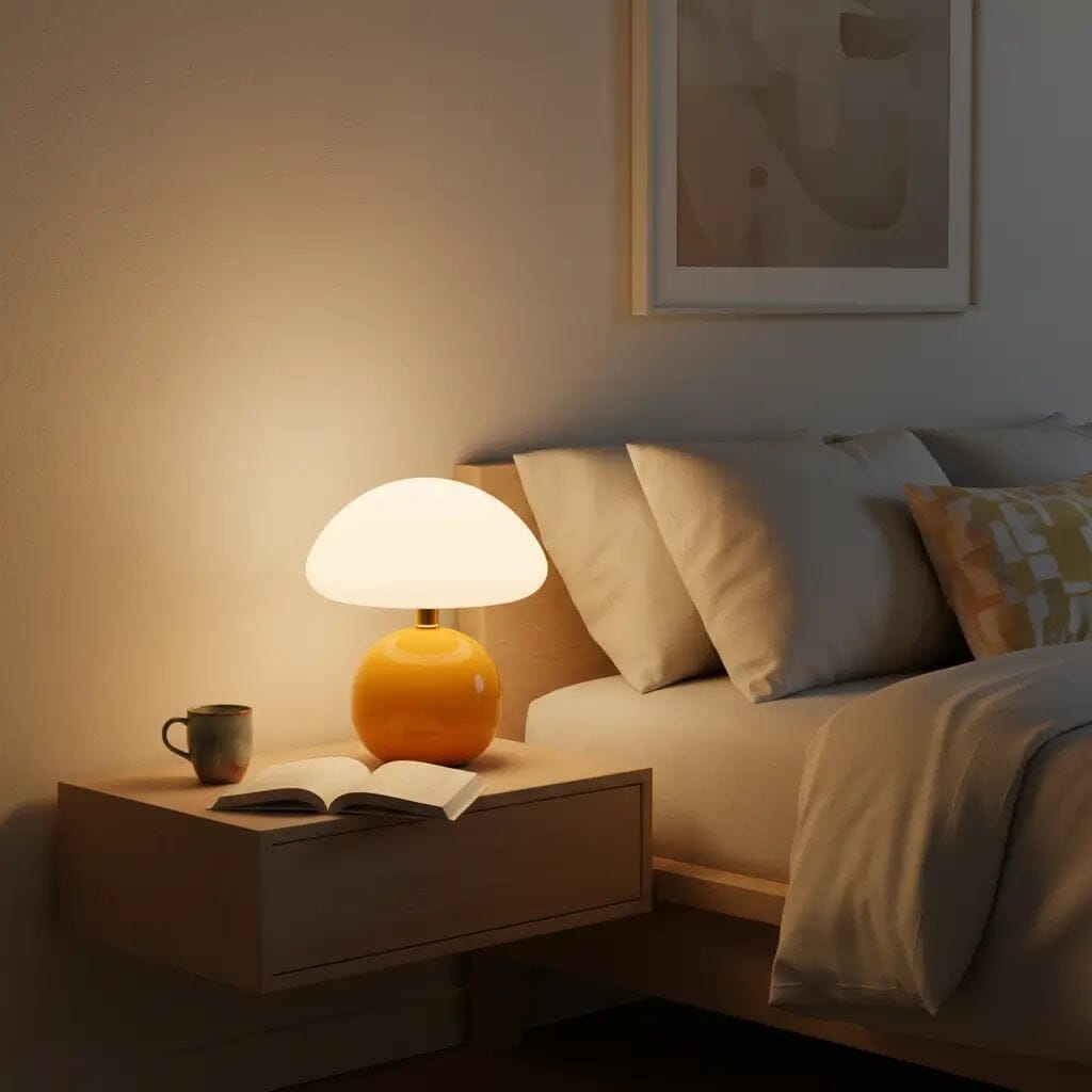 Luminária Abajur de Mesa Cogumelo - Decors