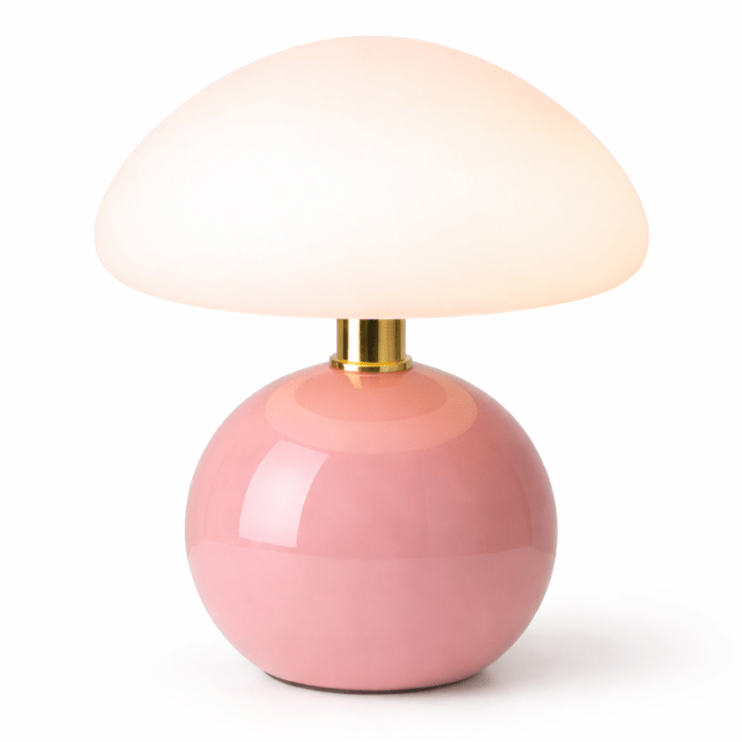 Luminária Abajur de Mesa Cogumelo - Decors