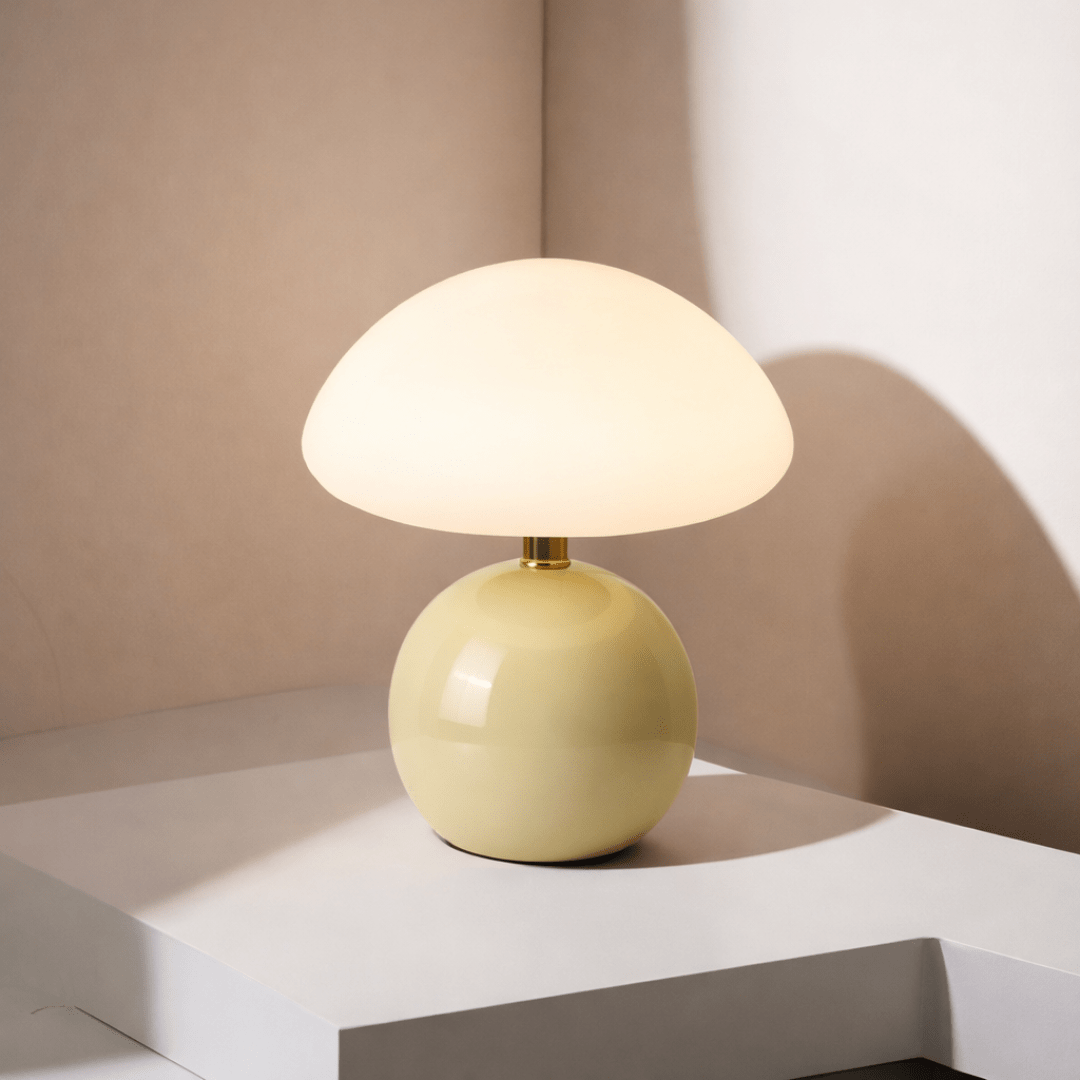 Luminária Abajur de Mesa Cogumelo - Decors