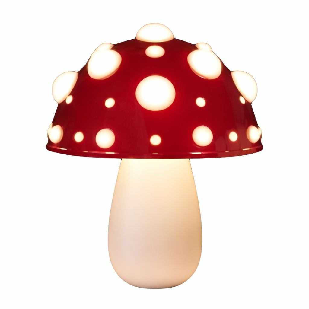 Luminária Abajur de Mesa Cogumelo Colors Touch - Decors