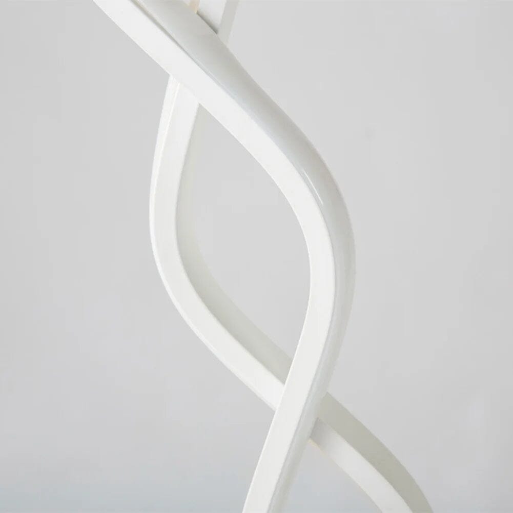 Luminária Abajur de Mesa Espiral Dupla 36cm - Decors
