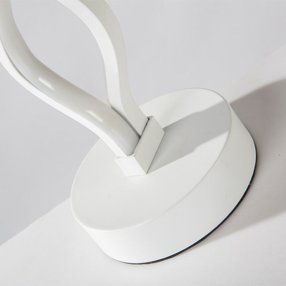 Luminária Abajur de Mesa Espiral Dupla 36cm - Decors
