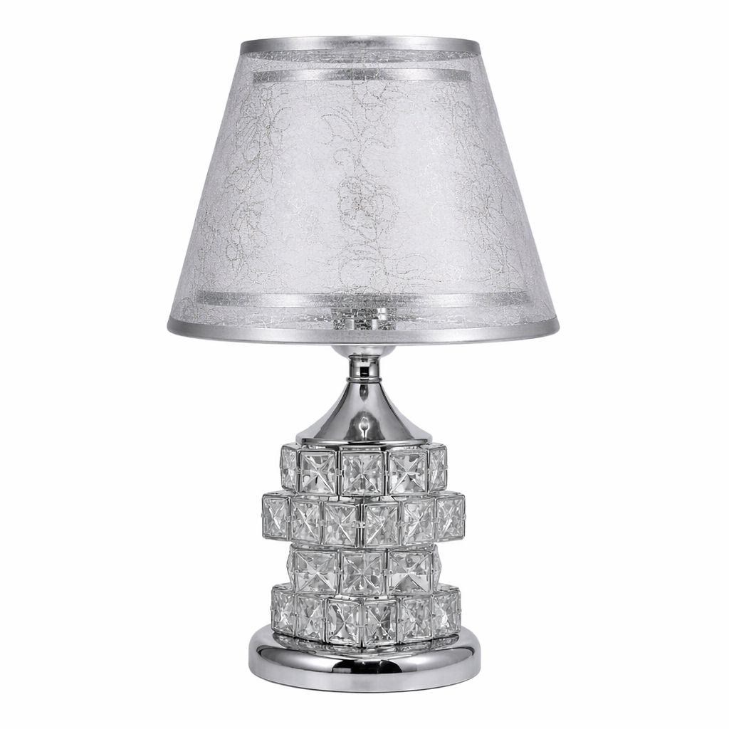 Luminária Abajur de Mesa Europeu Crystals