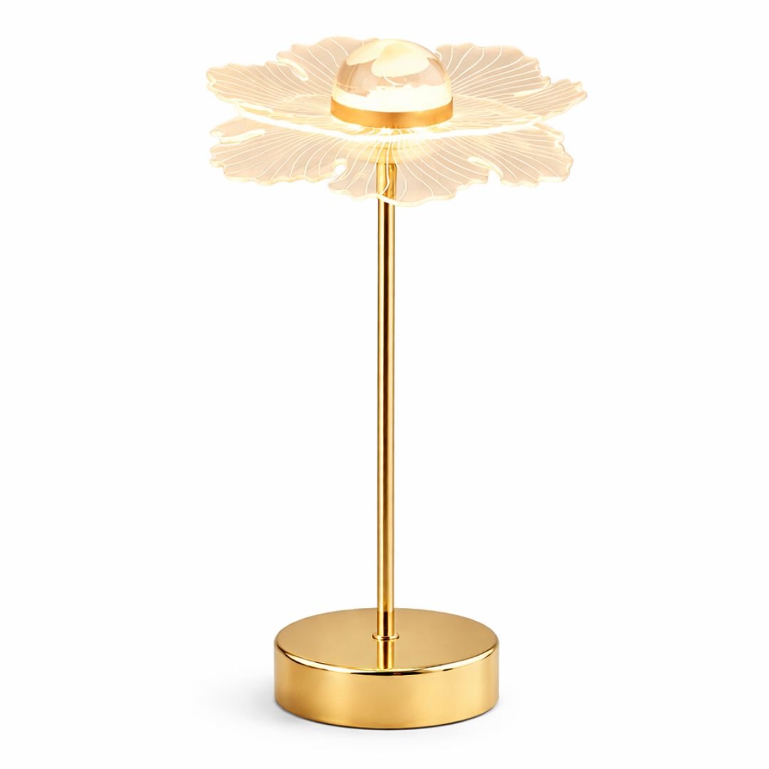 Luminária Abajur de Mesa Flower 38cm - Decors