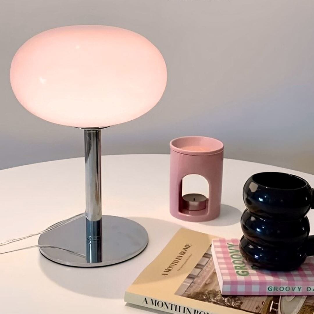Luminária Abajur de Mesa Lollipop Retrô Led