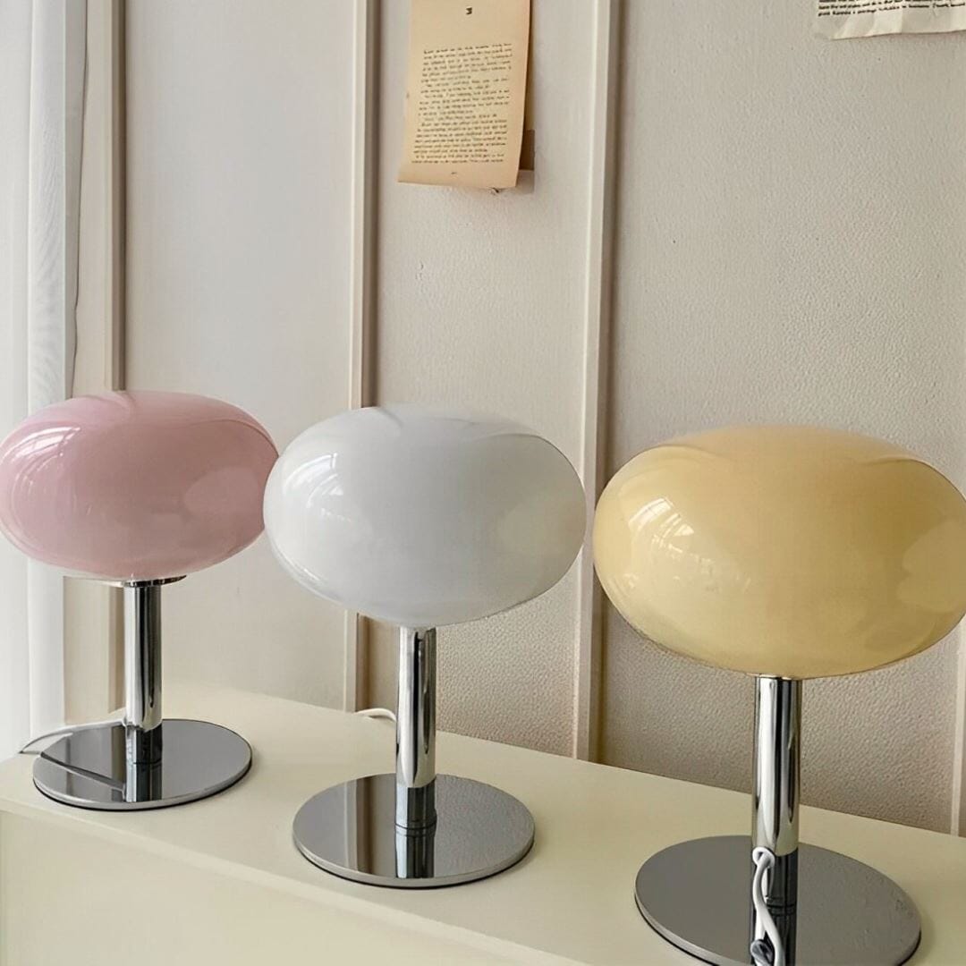 Luminária Abajur de Mesa Lollipop Retrô Led
