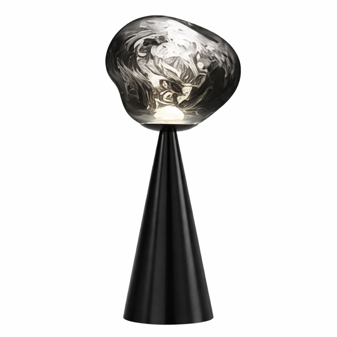 Luminária Abajur de Mesa Luxuoso Lava Macaron 29cm