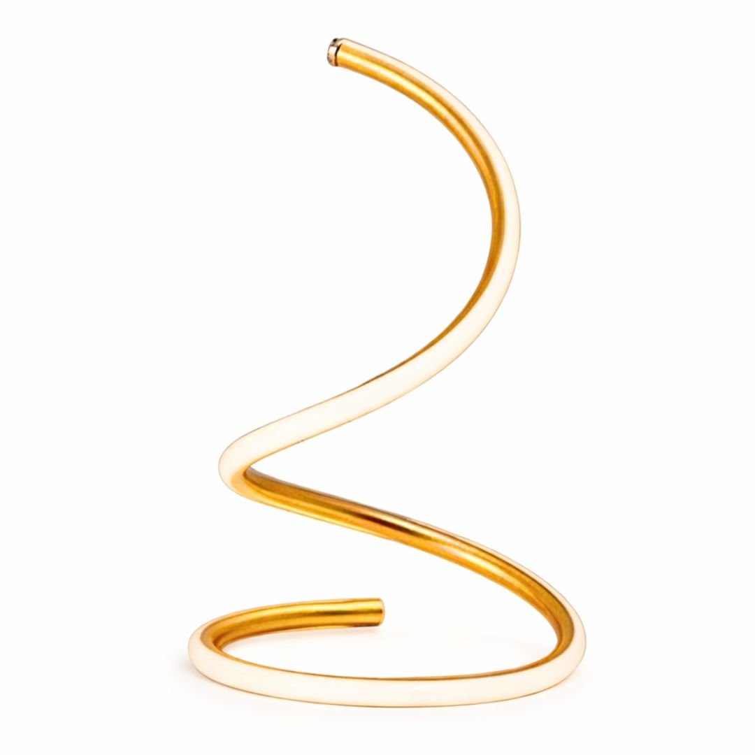 Luminária Abajur de Mesa Minimalista em Espiral - Decors