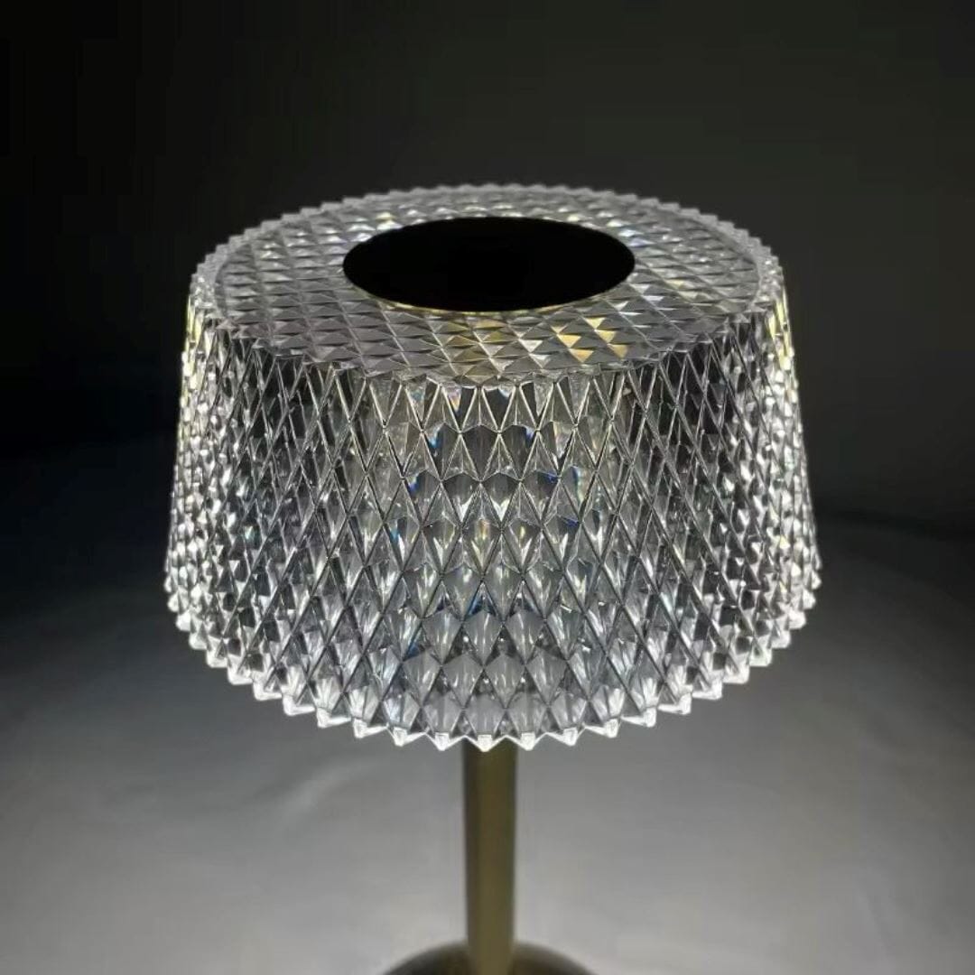 Luminária Abajur de Mesa Luzzo Touch Led USB