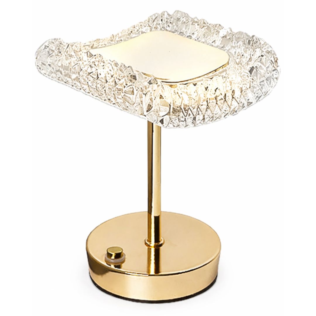 Luminária Abajur de Mesa Móvel Dainty Vintage Recarregável e Sem Fio