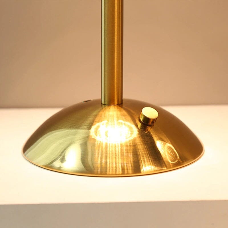Luminária Abajur de Mesa Móvel Vintage Recarregável e Sem Fio - Decors