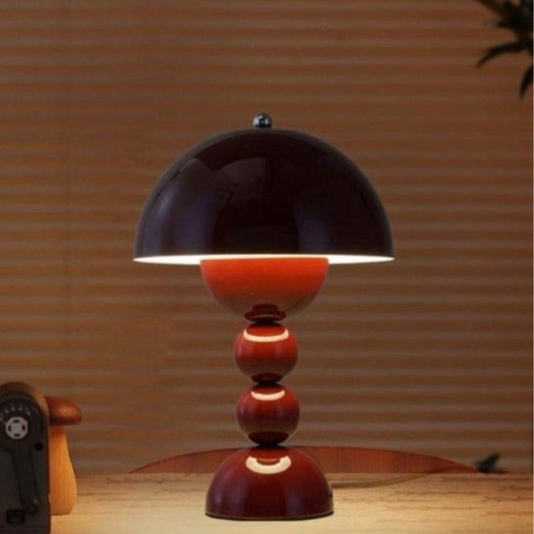 Luminária Abajur de Mesa Mushroom Dainty Touch 30cm - Decors