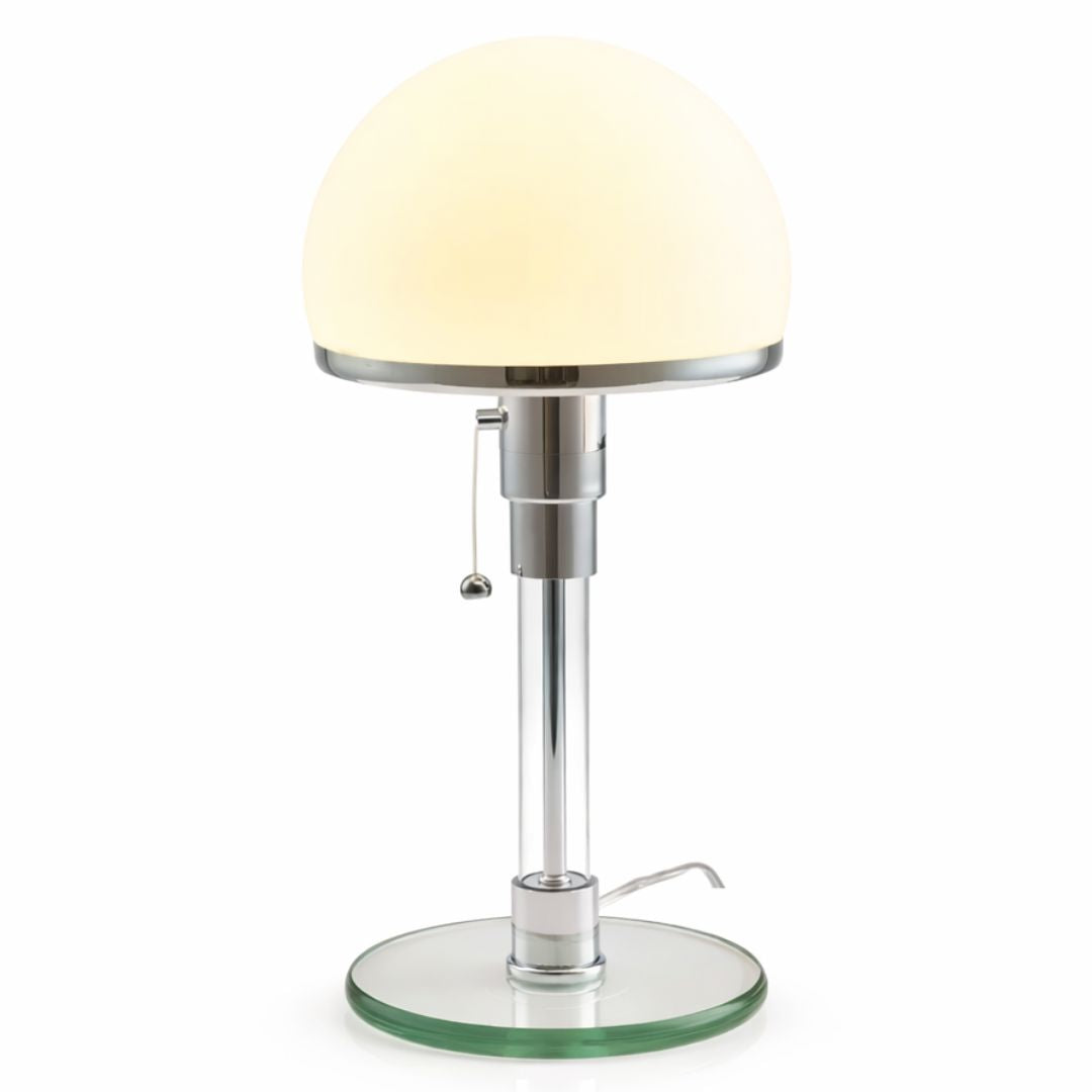 Luminária Abajur de Mesa Orby Glass