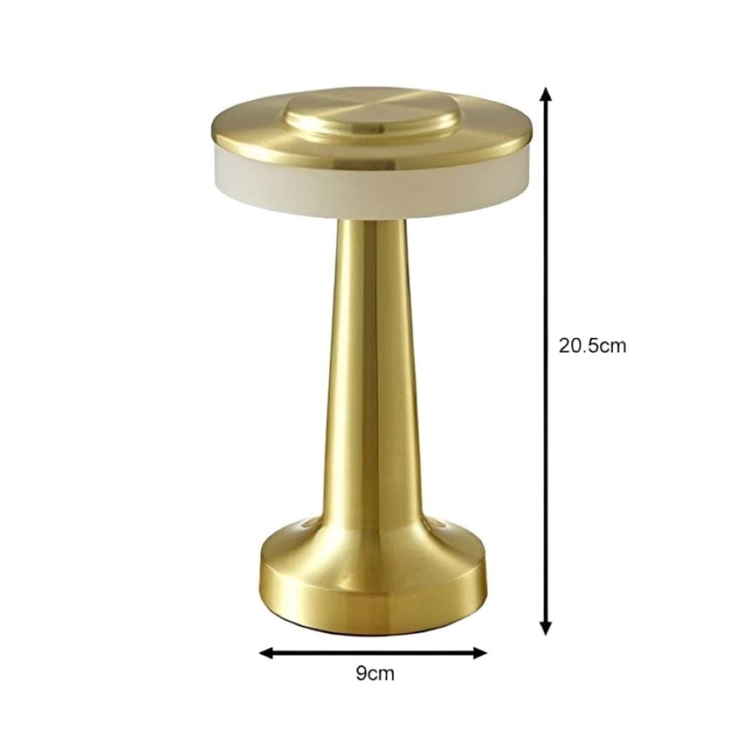 Luminária Abajur de Mesa RetroLux Touch Led