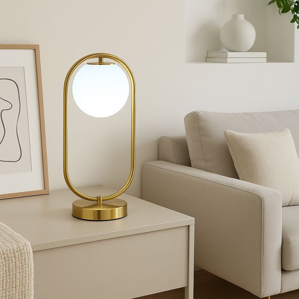 Luminária Abajur de Mesa Sphere Line - Decors