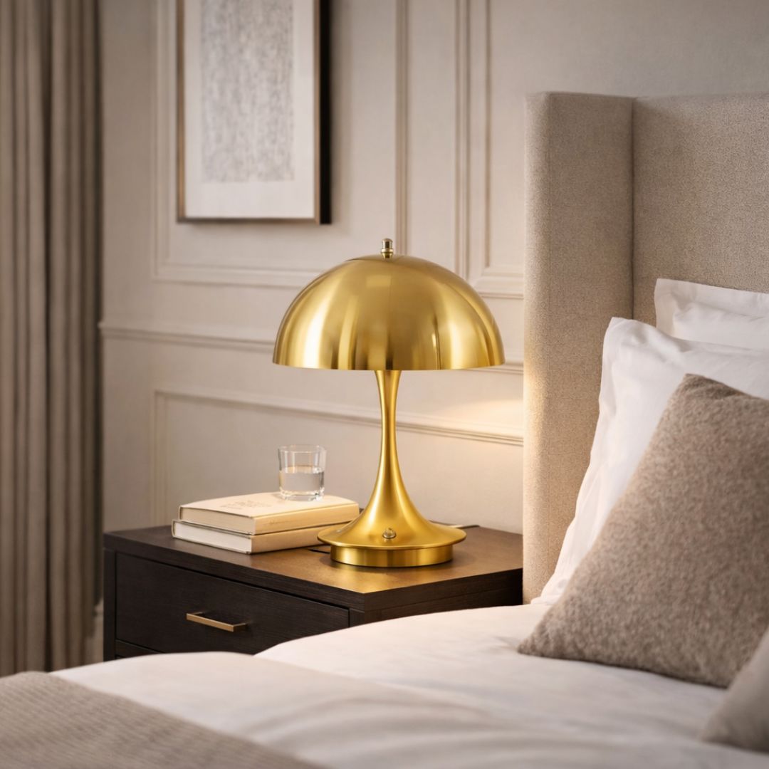 Luminária Abajur de Mesa Vintage Urban Chic Touch em Led - Cores Premium - Decors