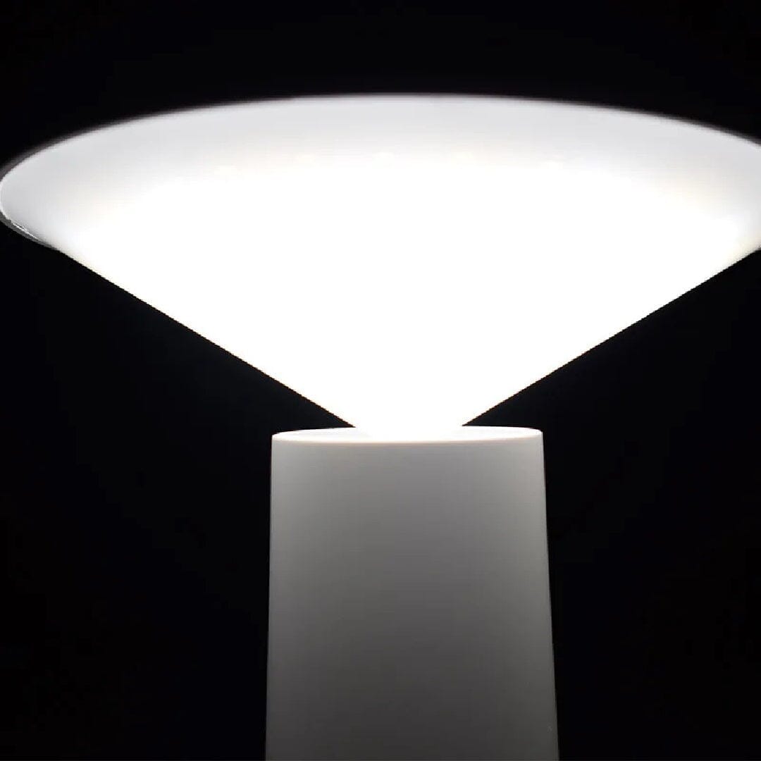 Luminária Abajur de Mesa Arkos - Articulado Sem Fio e Recarregável