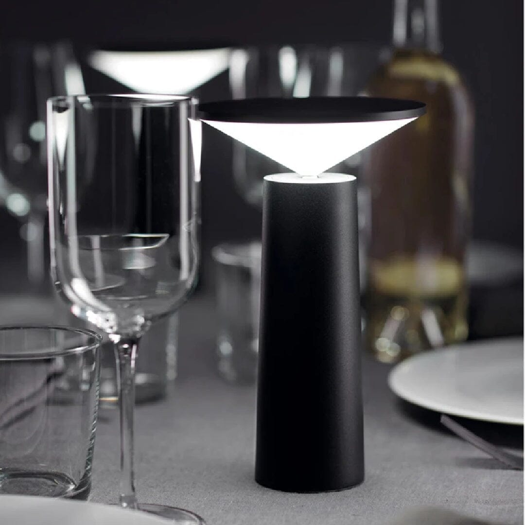 Luminária Abajur de Mesa Arkos - Articulado Sem Fio e Recarregável
