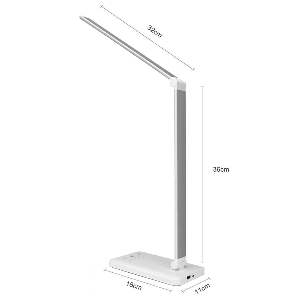 Luminária Abajur Touch Multifuncional Ajustável USB - Decors