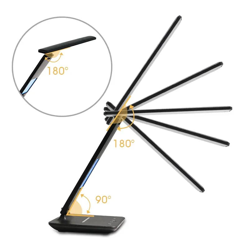 Luminária Abajur Touch Multifuncional Ajustável USB - Decors