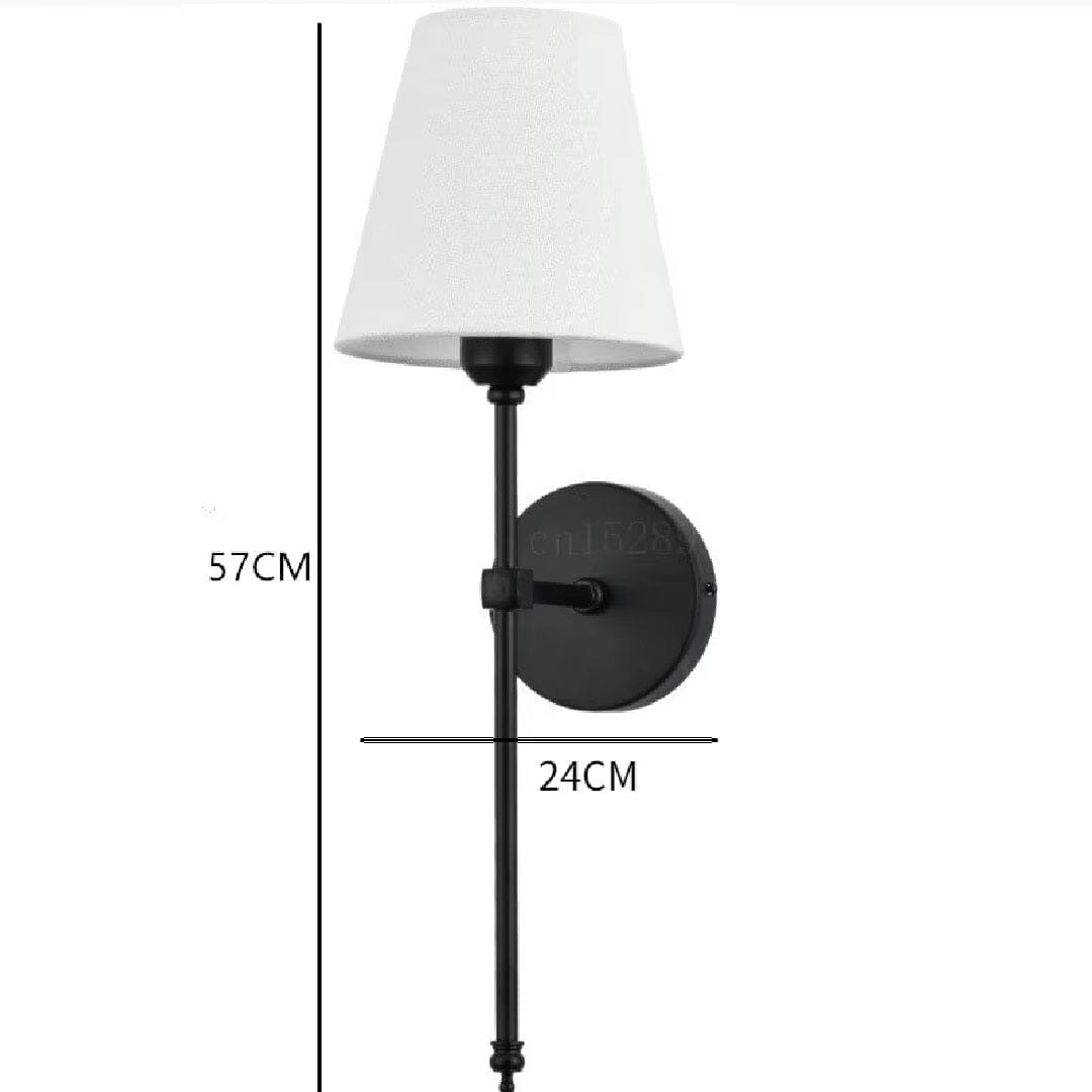 Luminária Arandela de Parede Clássica Americana 57cm