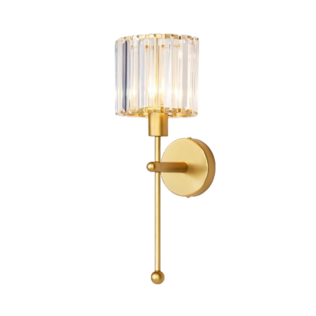 Luminária Arandela de Parede Clássica em Cristal K9 36cm - Decors