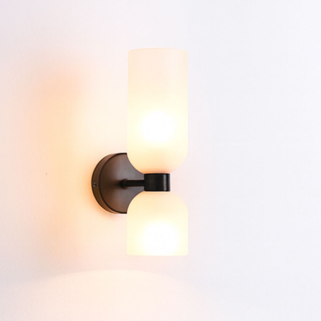 Luminária Arandela de Parede Douratto Dupla 35cm