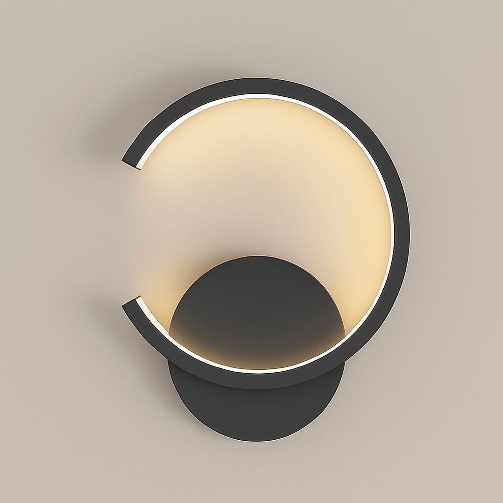 Luminária Arandela de Parede Eclipse Nordic em Led