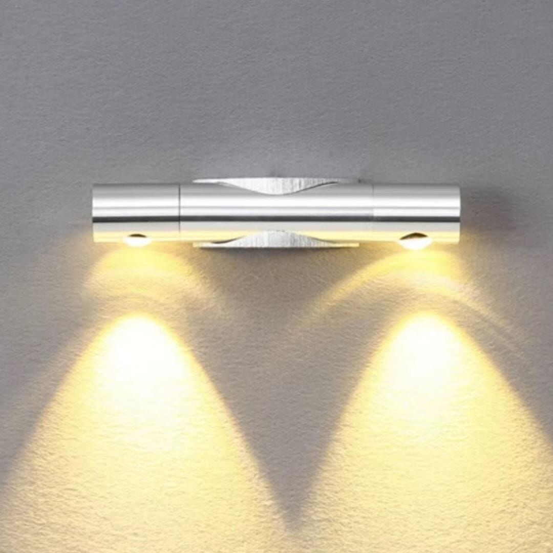 Luminária Arandela de Parede Dupla Elevate Light 350°
