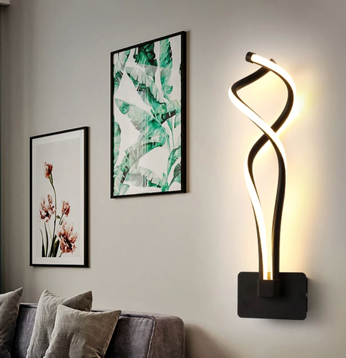 Luminária Arandela de Parede Entrelaço 42cm - Decors