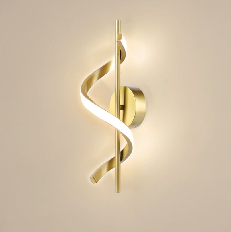 Luminária Arandela de Parede Espiral - Decors