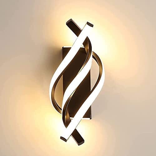 Luminária Arandela de Parede Espiral Triplo em Led