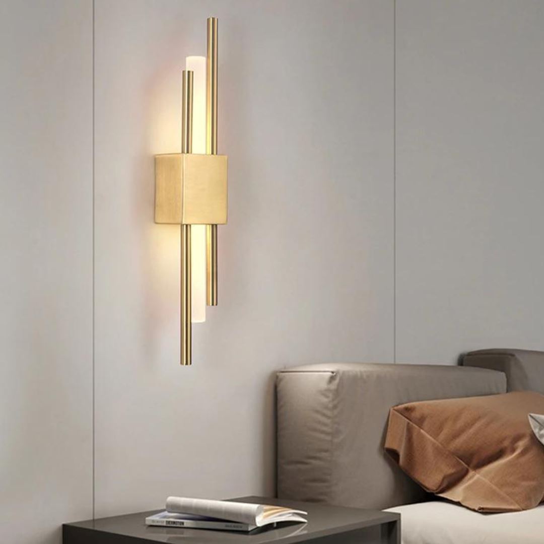 Luminária Arandela de Parede Kaya Dourada - Decors