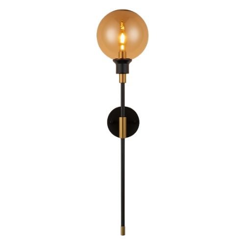 Luminária Arandela de Parede Lunaris em Vidro 70cm - Decors