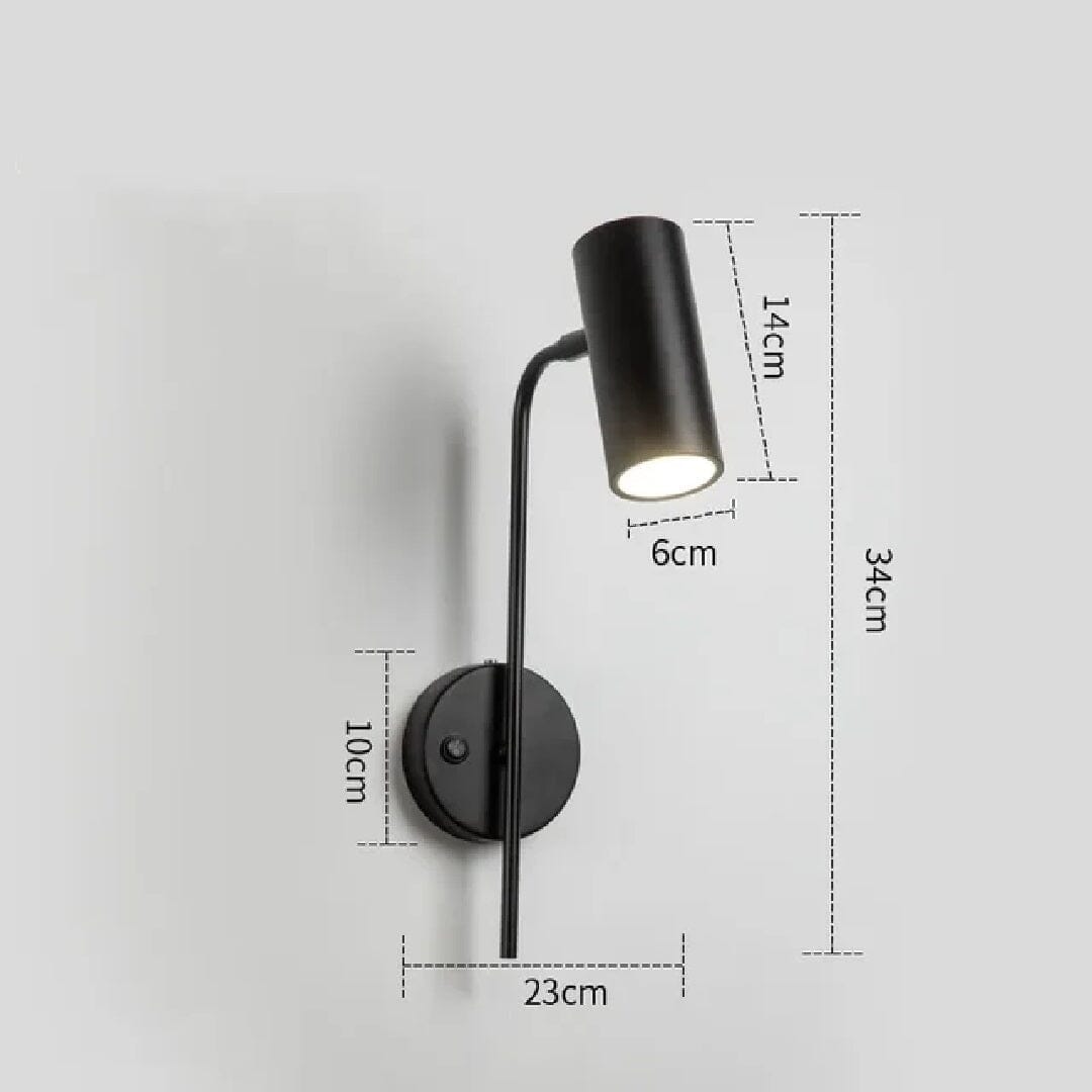 Luminária Arandela de Parede Lux Articulada 360°