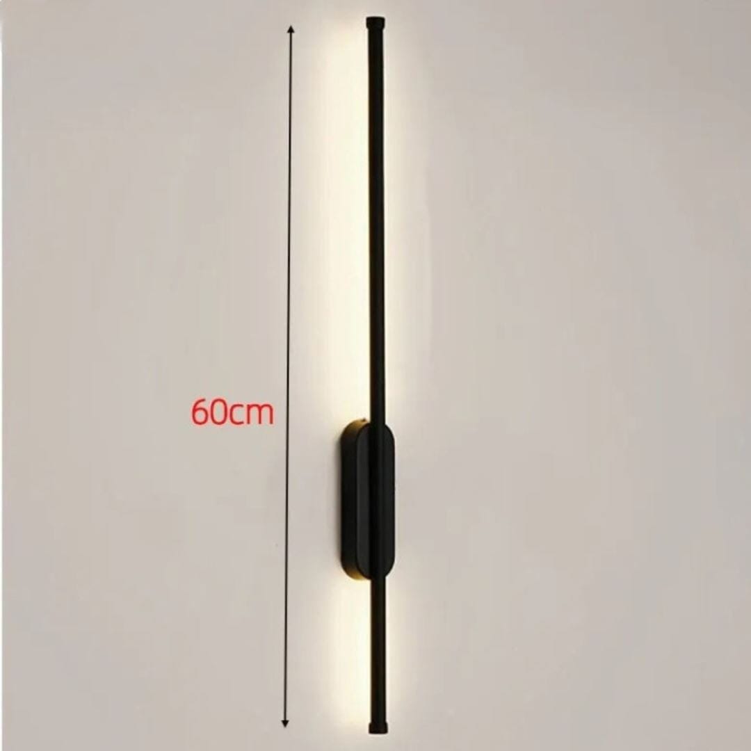 Luminária Arandela de Parede Minimalista Slim em Led 60cm