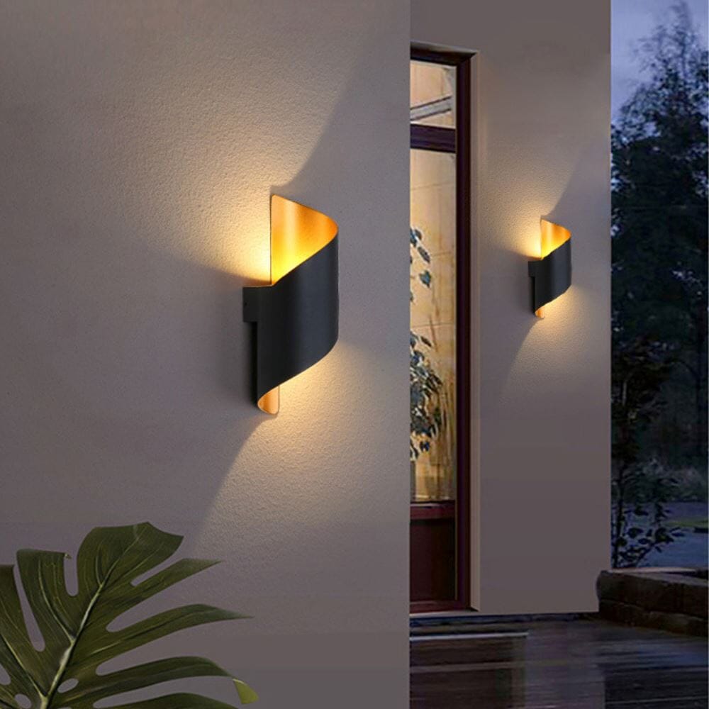 Luminária Arandela de Parede Potenza Bronze Impermeável - Decors