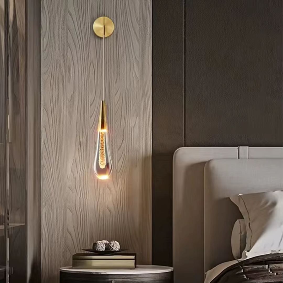 Luminária Arandela Luxuosa Crystals Light