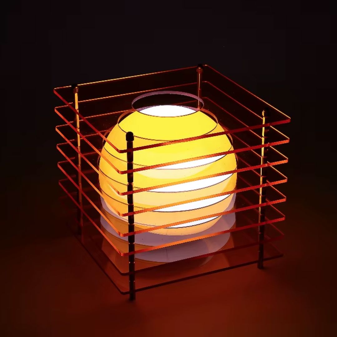 Luminária Criativa de Mesa Spectra Orbit
