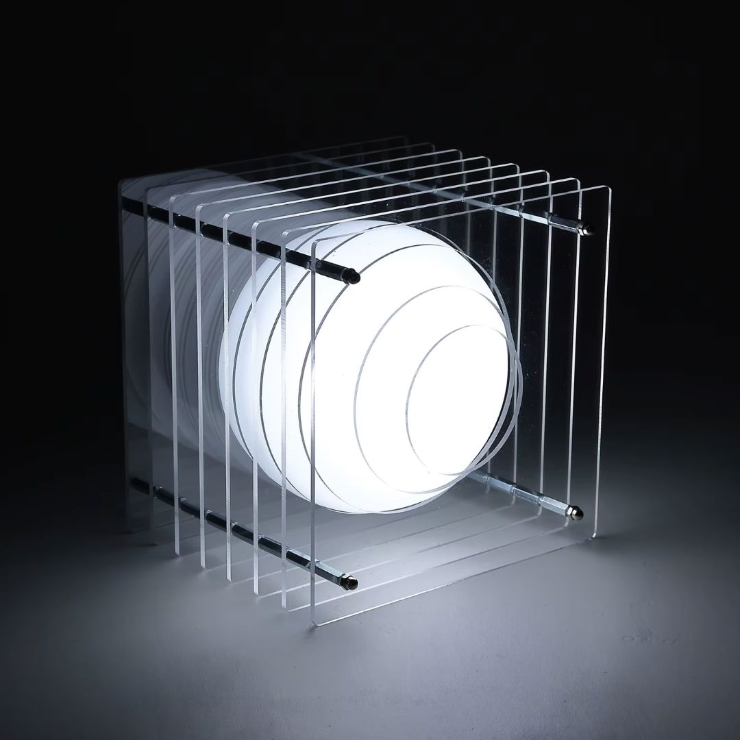 Luminária Criativa de Mesa Spectra Orbit