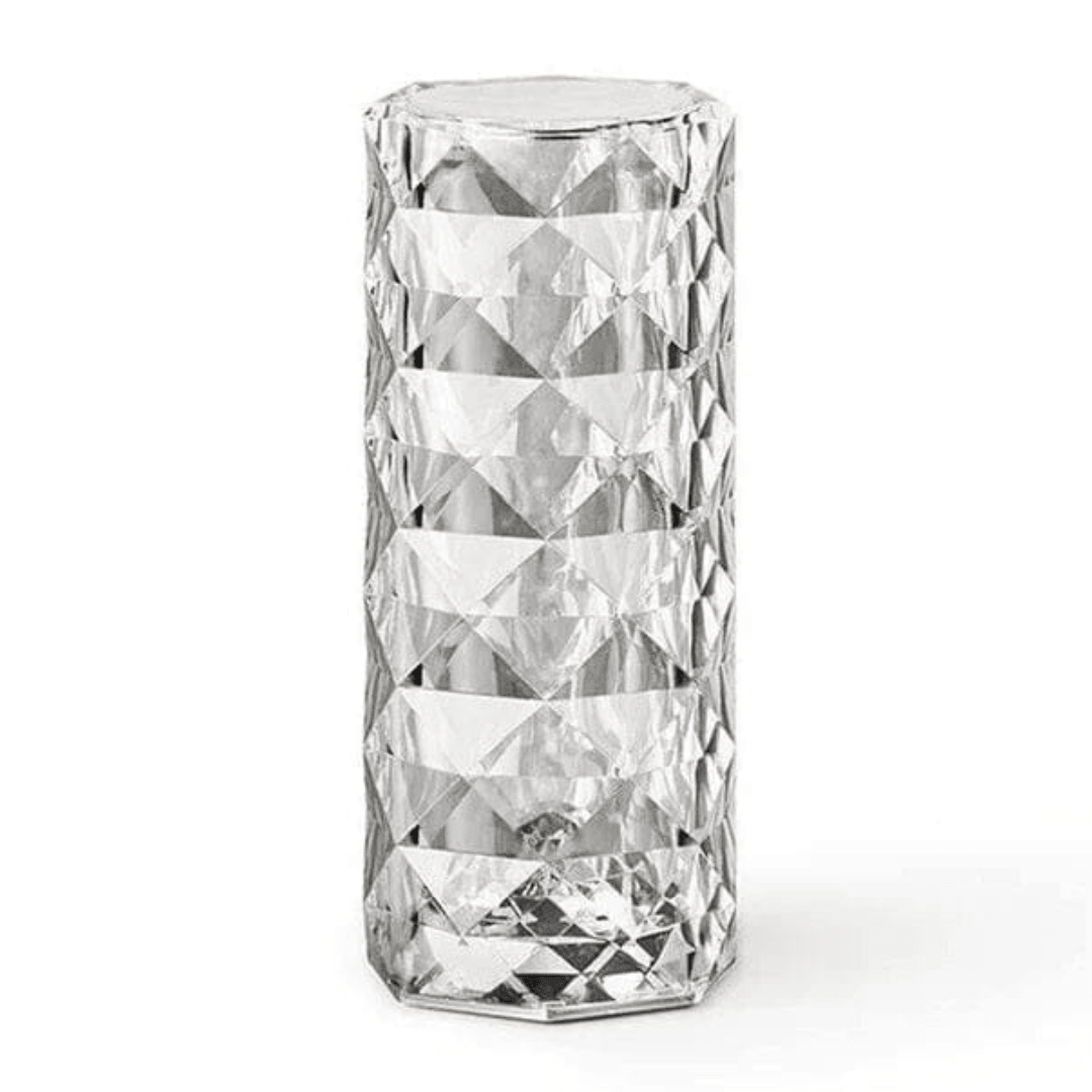 Luminária Cristal Touch de Mesa em Led - 16 Cores (Sem fio e Recarregável) - Decors