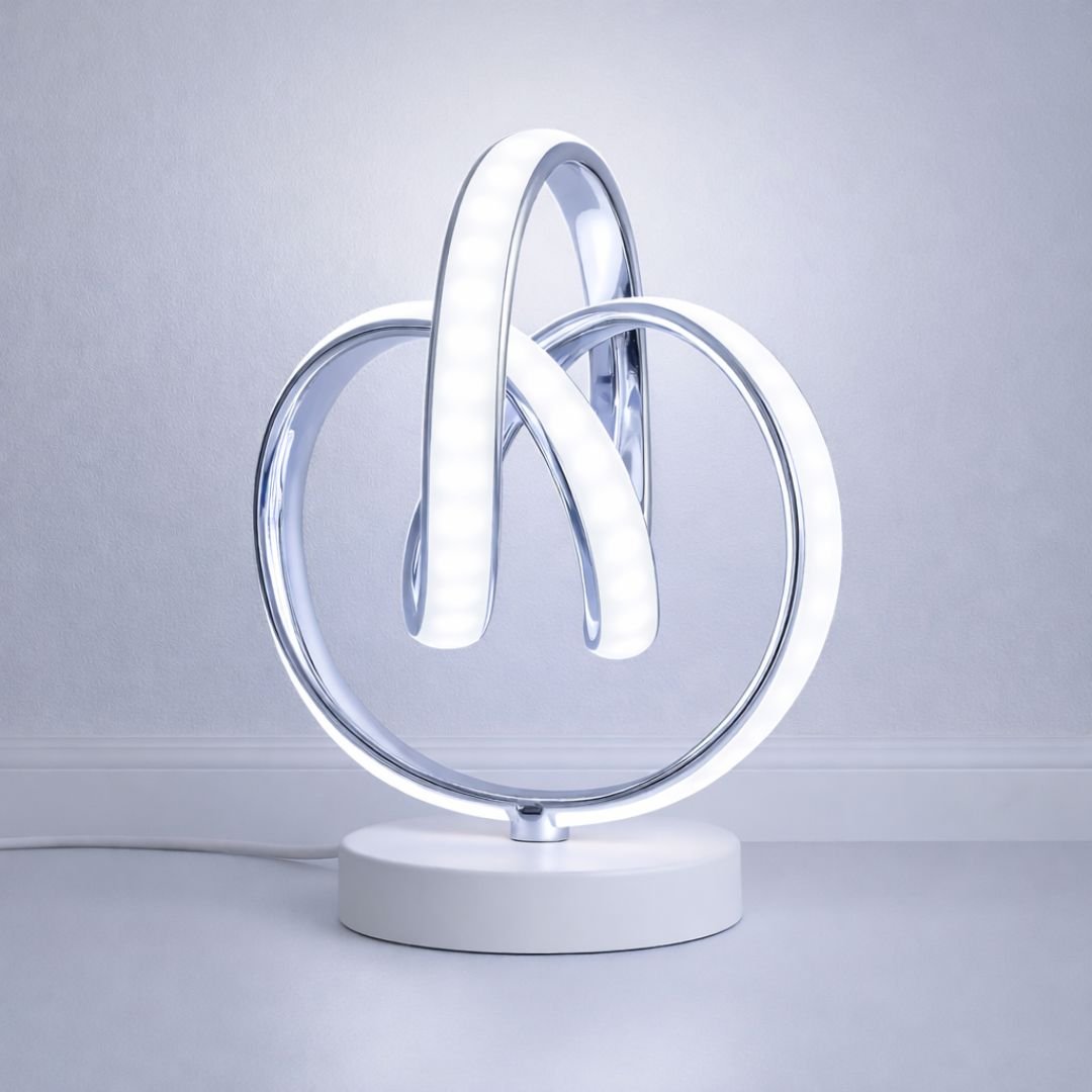 Luminária de Mesa Abajur de Led 3 Dobras - Decors