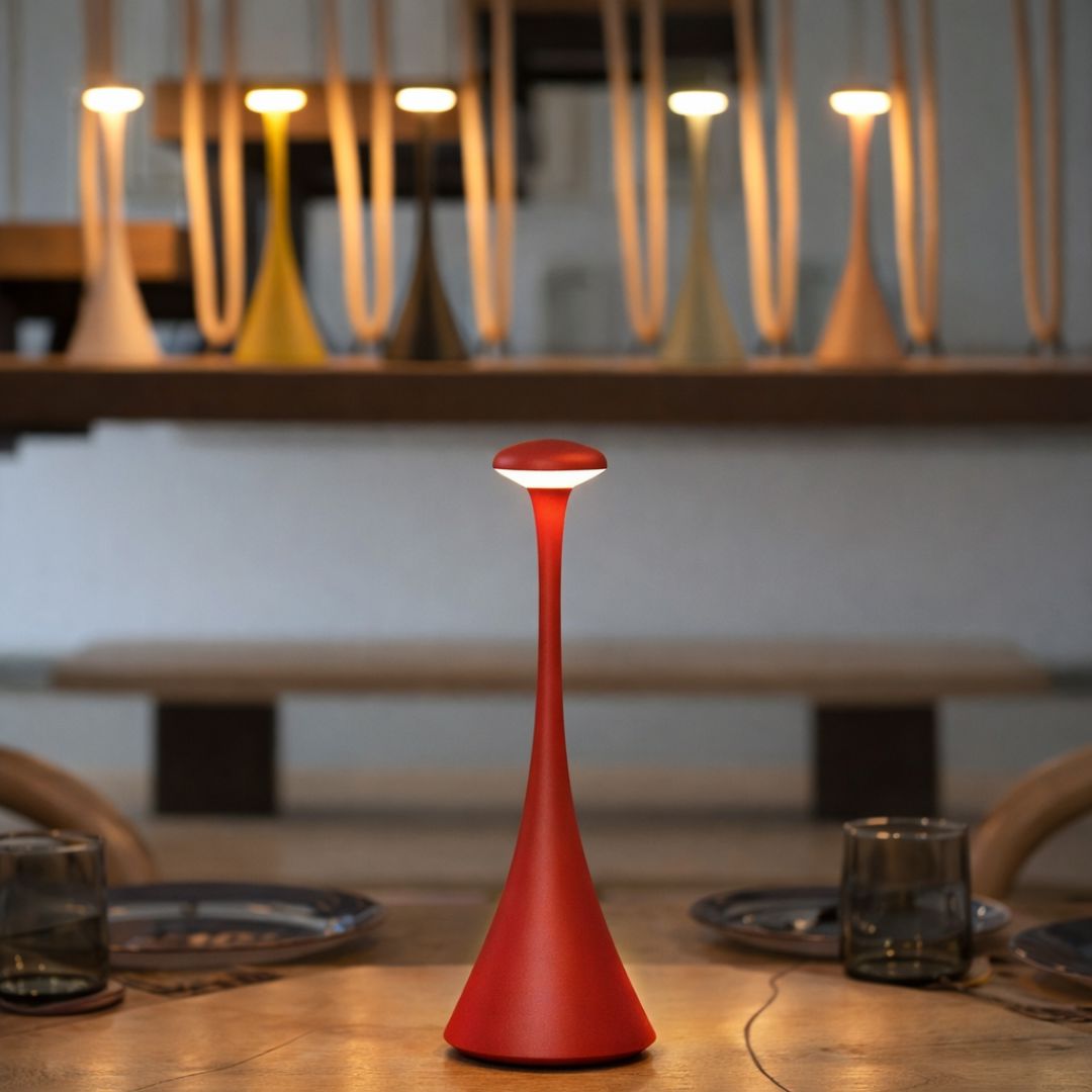 Luminária de Mesa Abajur Desk Lamp Touch Móvel