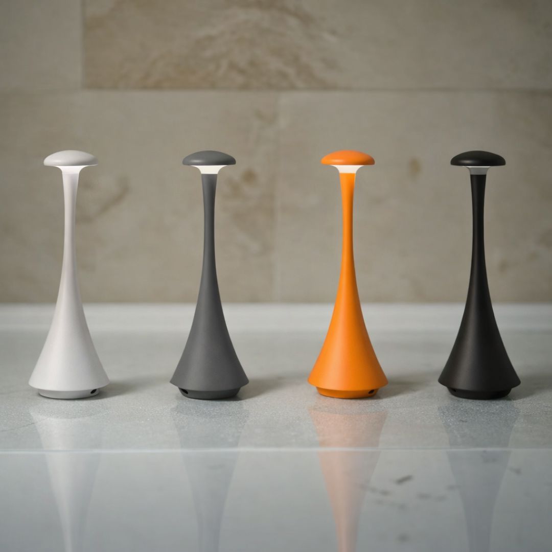Luminária de Mesa Abajur Desk Lamp Touch Móvel