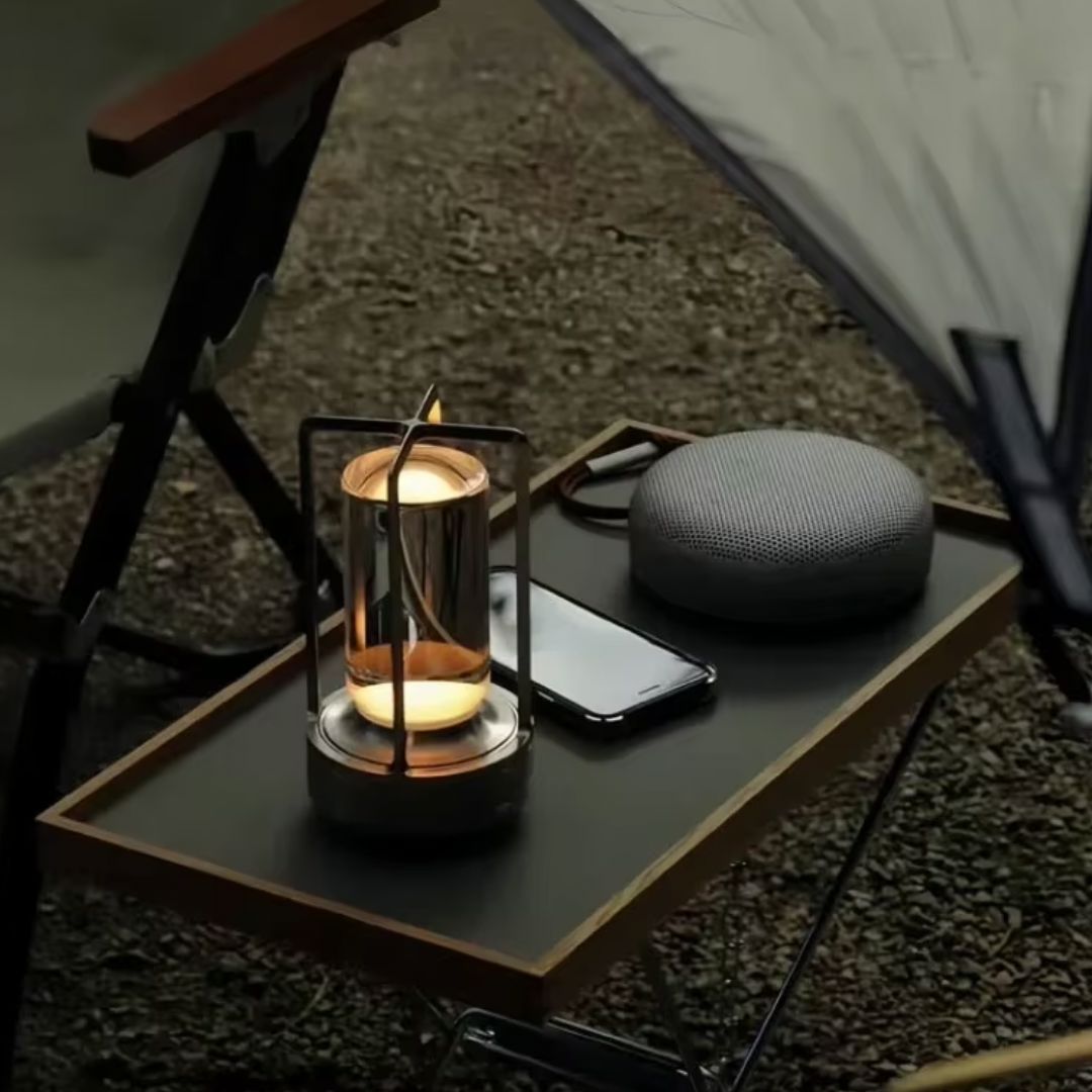 Luminária de Mesa Atmosfera Crystal Touch Led