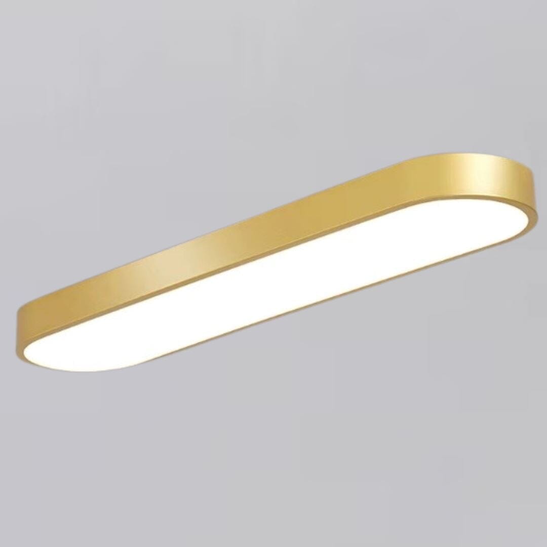 Luminária de Teto Plafon Sobrepor Elipse Oval 35cm