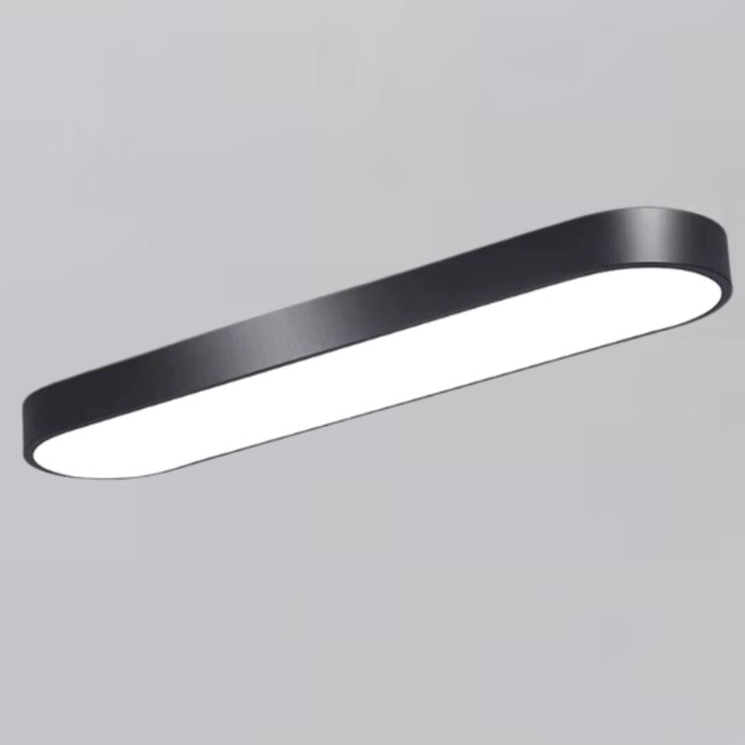 Luminária de Teto Plafon Sobrepor Elipse Oval 35cm