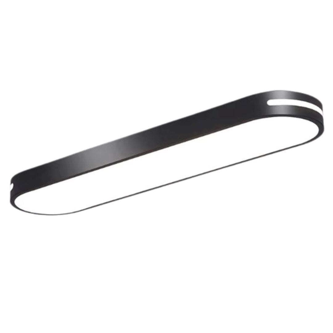 Luminária de Teto Plafon Sobrepor Elipse Oval Light 50cm