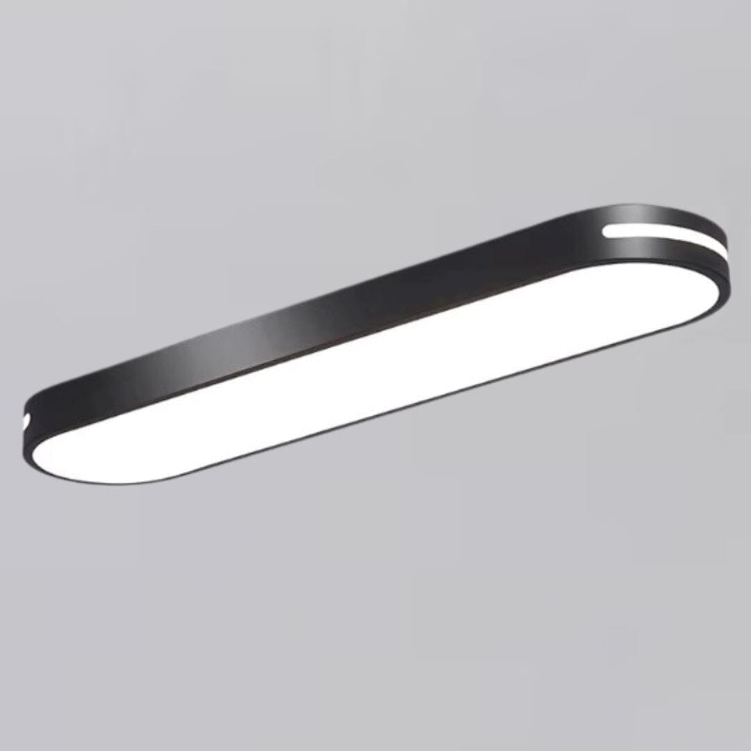 Luminária de Teto Plafon Sobrepor Elipse Oval Light 50cm
